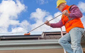 St Cross South Elmham soft wash roof cleaning